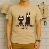 TheyRe Eating Pets 2024 Humor Cat Dog Funny Gift T-Shirt thumb 6