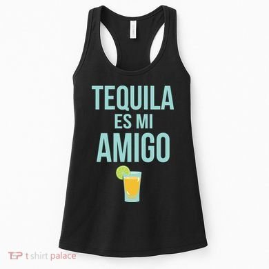 Tequila Es Mi Amigo Cinco de Mayo Women's Tank Top