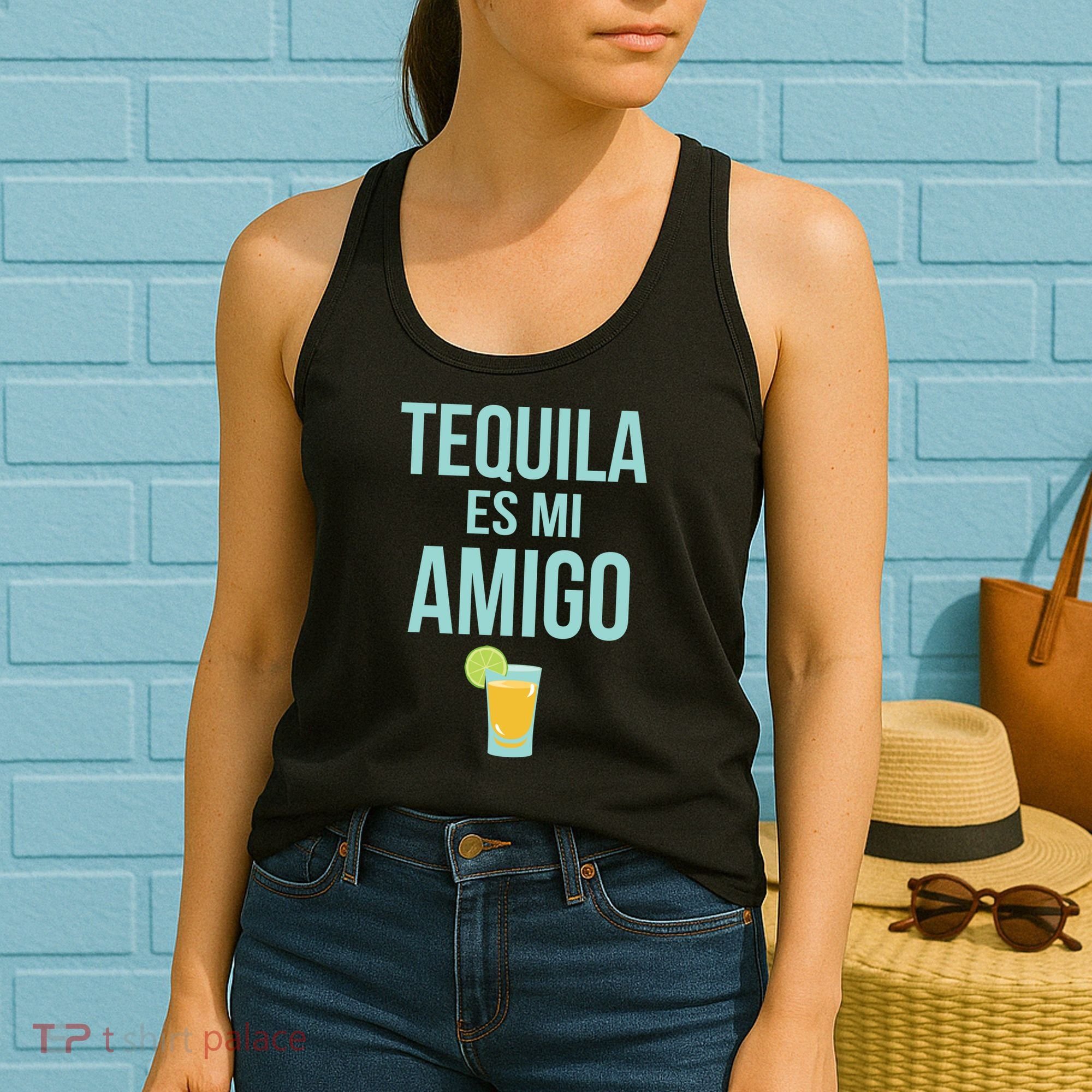 Tequila Es Mi Amigo Cinco de Mayo Women's Tank Top