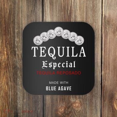 Tequila Especial Lime Slat Coaster