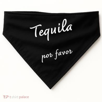 Tequila Por Favor USA-Made Doggie Bandana