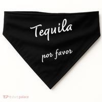 Tequila Por Favor USA-Made Doggie Bandana thumb 0