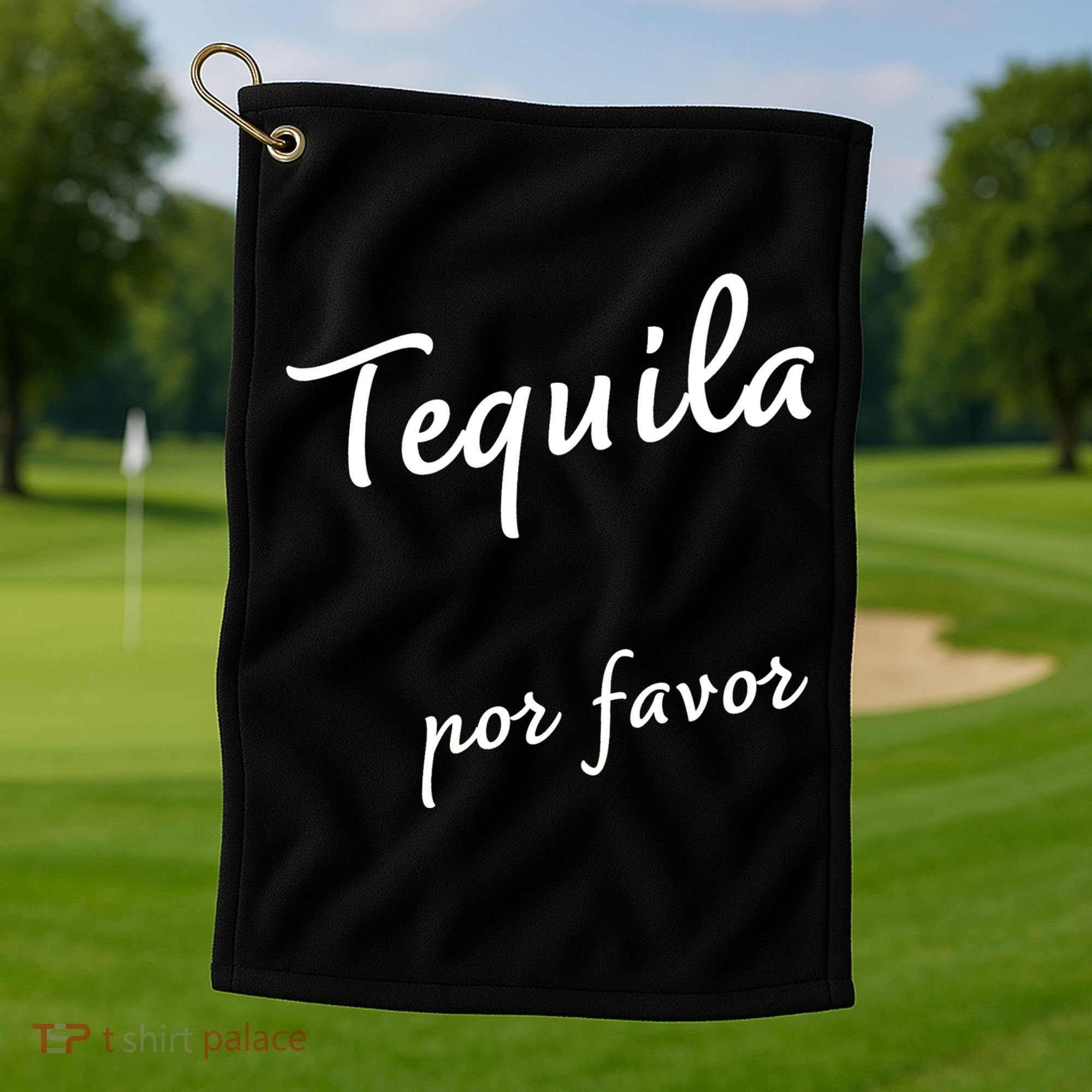Tequila Por Favor Golf Towel
