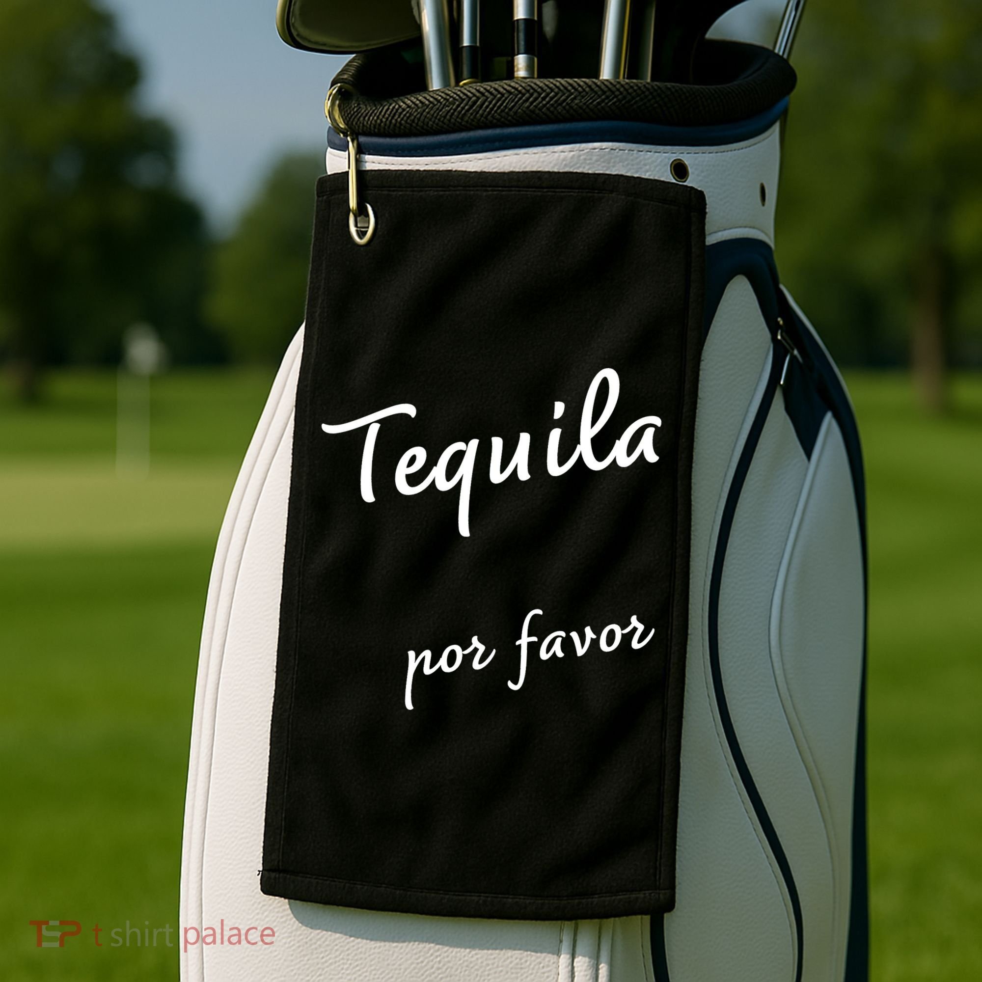 Tequila Por Favor Golf Towel