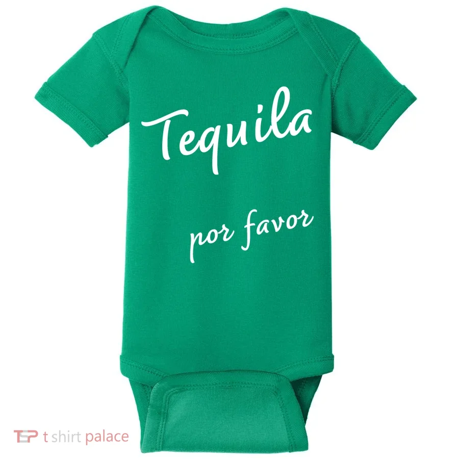 Tequila Por Favor Baby Bodysuit