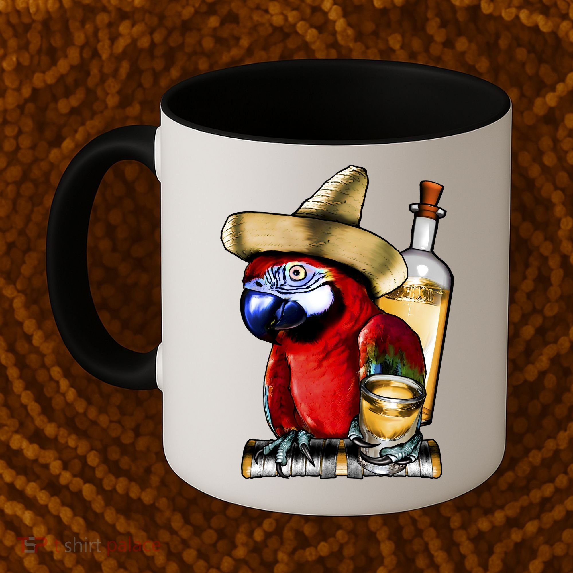 Tequilla Parrot Coffee Mug