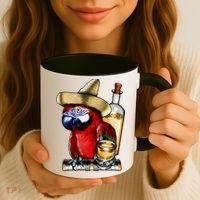 Tequilla Parrot Coffee Mug thumb 3