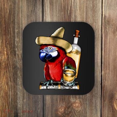 Tequilla Parrot Coaster