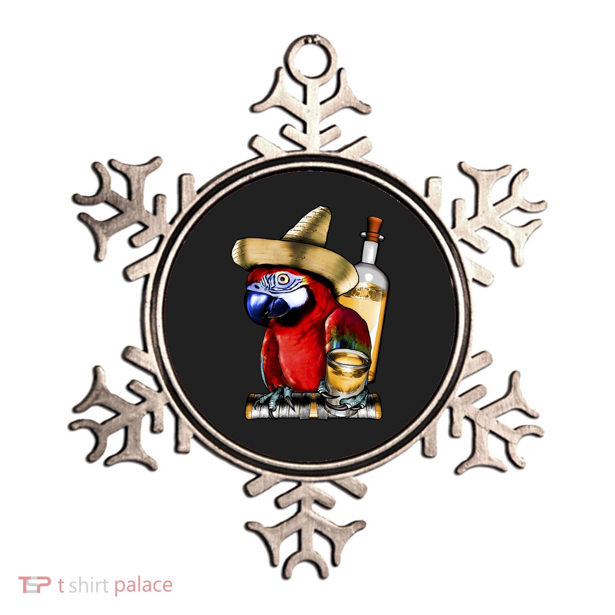 Tequilla Parrot Ornament