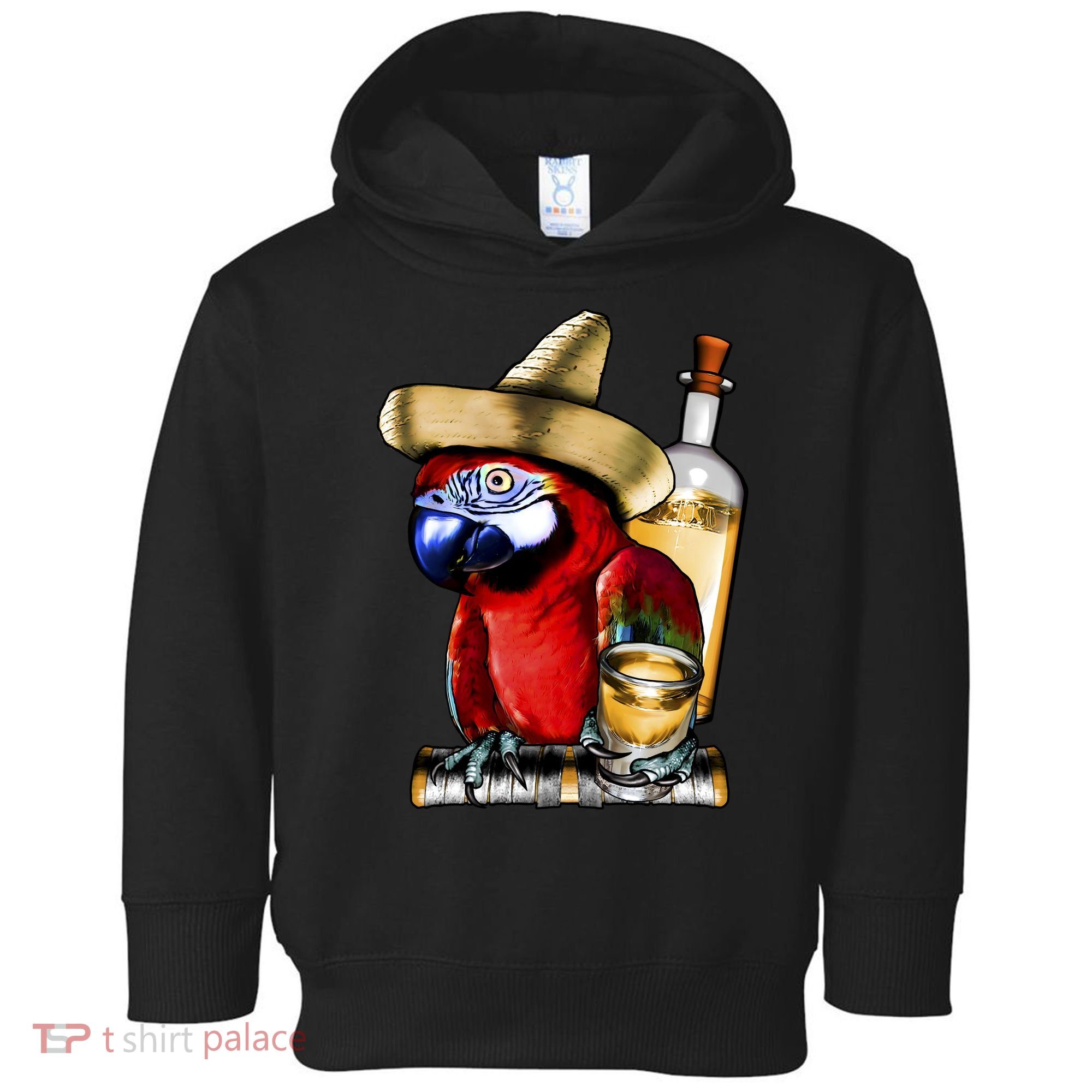 Tequilla Parrot Toddler Hoodie