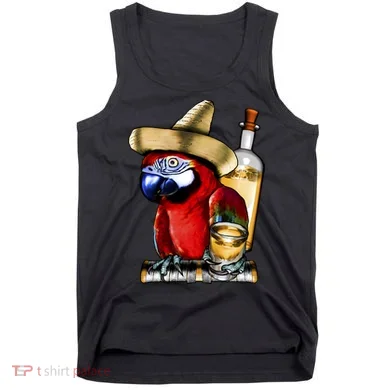 Tequilla Parrot Tank Top