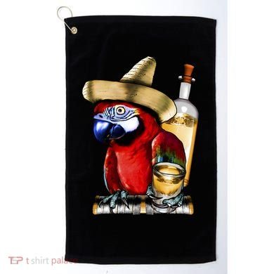 Tequilla Parrot Golf Towel