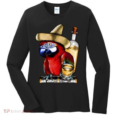 Tequilla Parrot Women's Long Sleeve Shirt