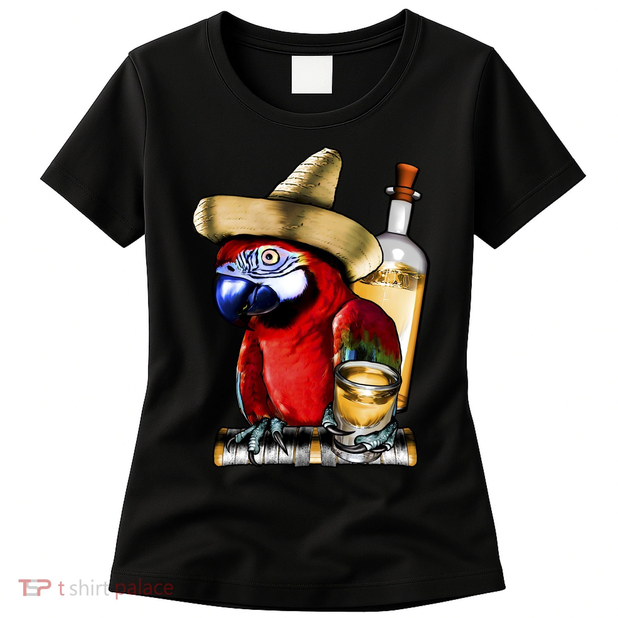 Tequilla Parrot Women's T-Shirt