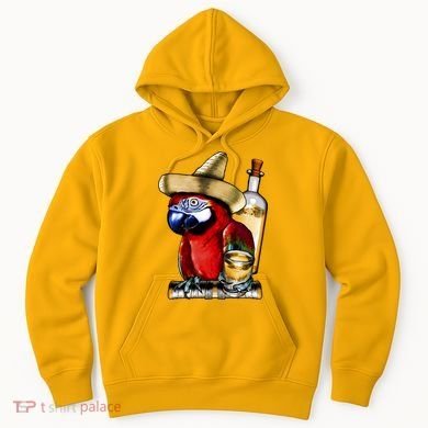 Tequilla Parrot Hoodie