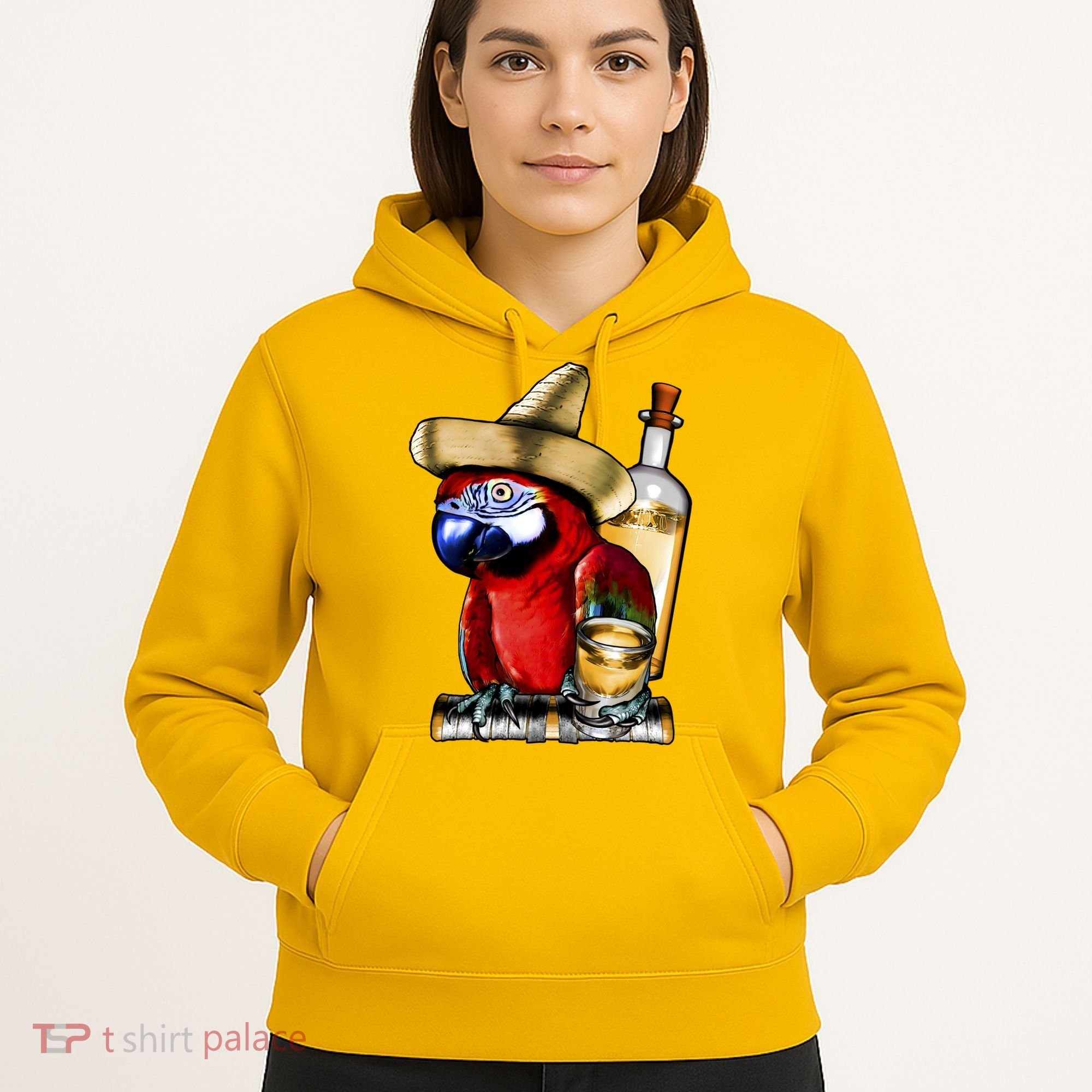 Tequilla Parrot Hoodie