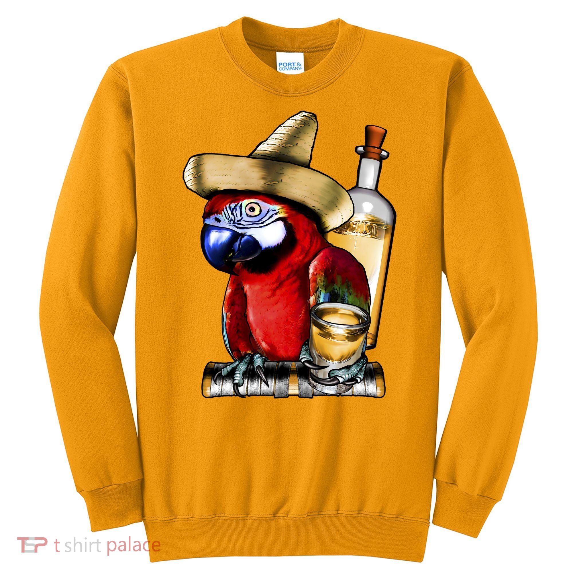 Tequilla Parrot Sweatshirt