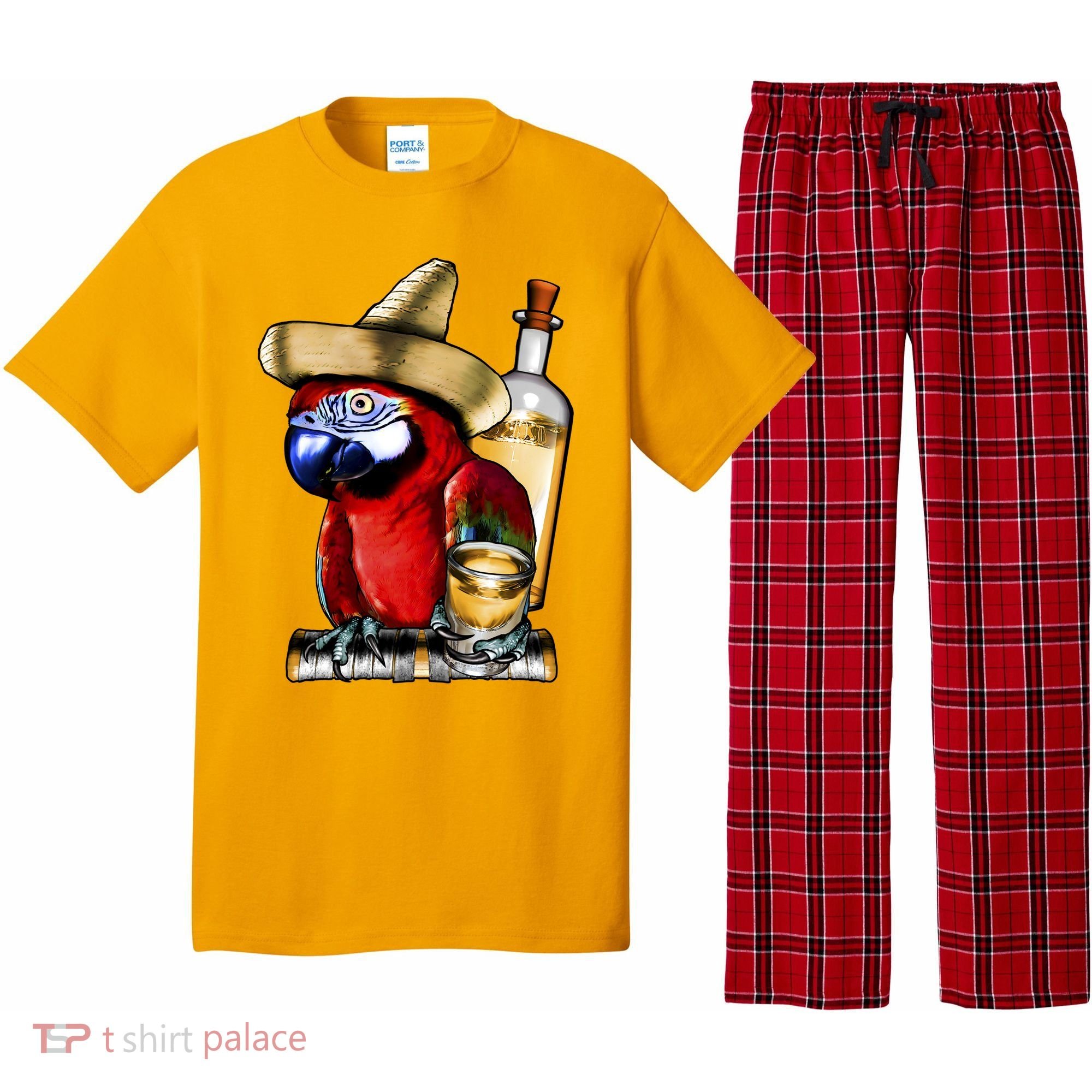 Tequilla Parrot Pajama Set