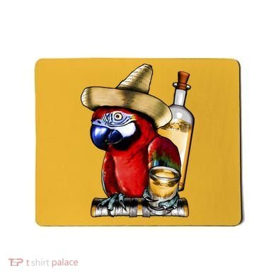Tequilla Parrot Mousepad