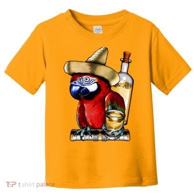 Tequilla Parrot Toddler T-Shirt