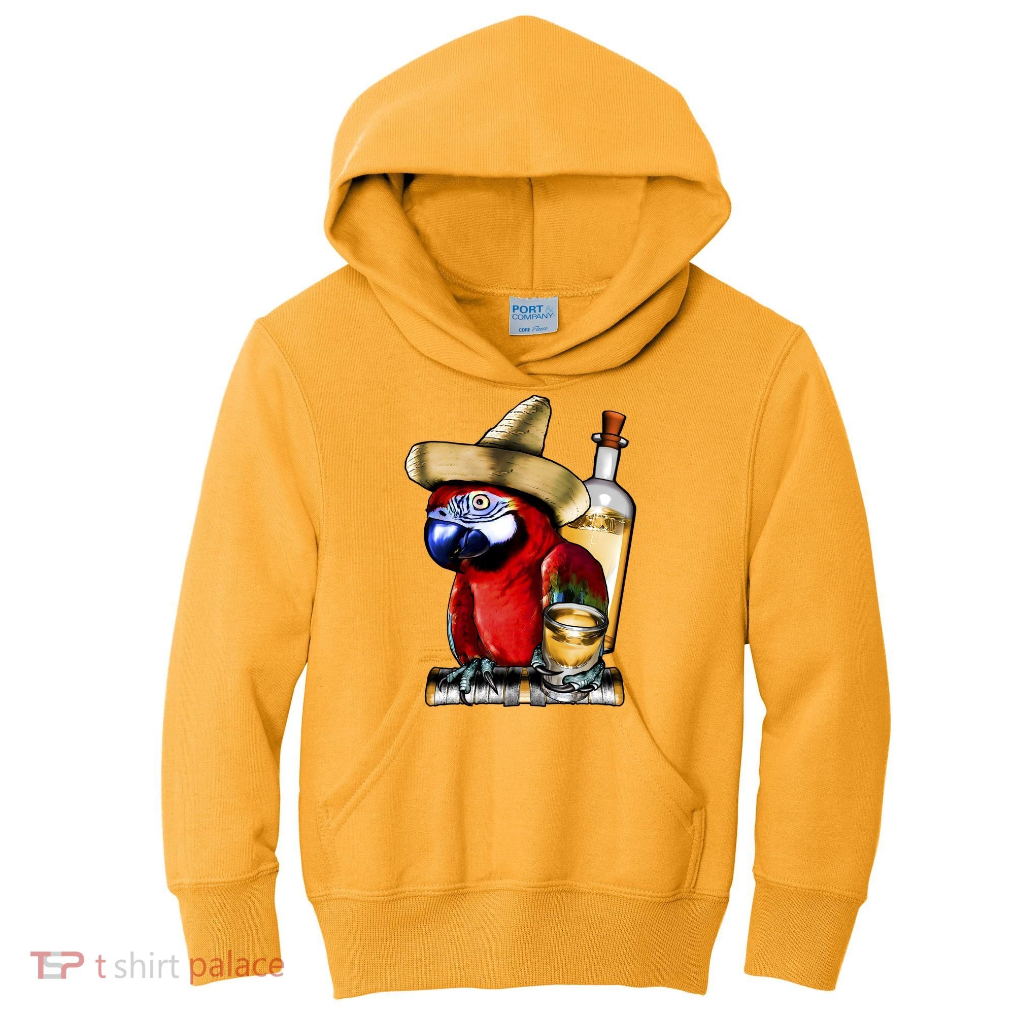 Tequilla Parrot Kids Hoodie