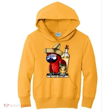 Tequilla Parrot Kids Hoodie