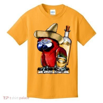 Tequilla Parrot Kids T-Shirt