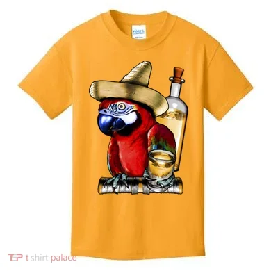 Tequilla Parrot Kids T-Shirt