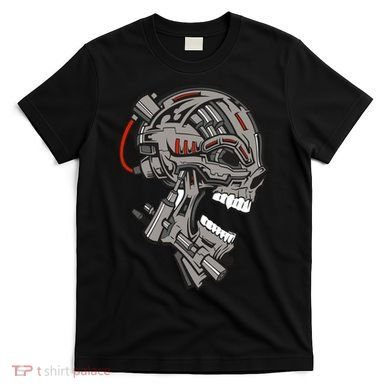 Terminator Skull Gun Head T-Shirt