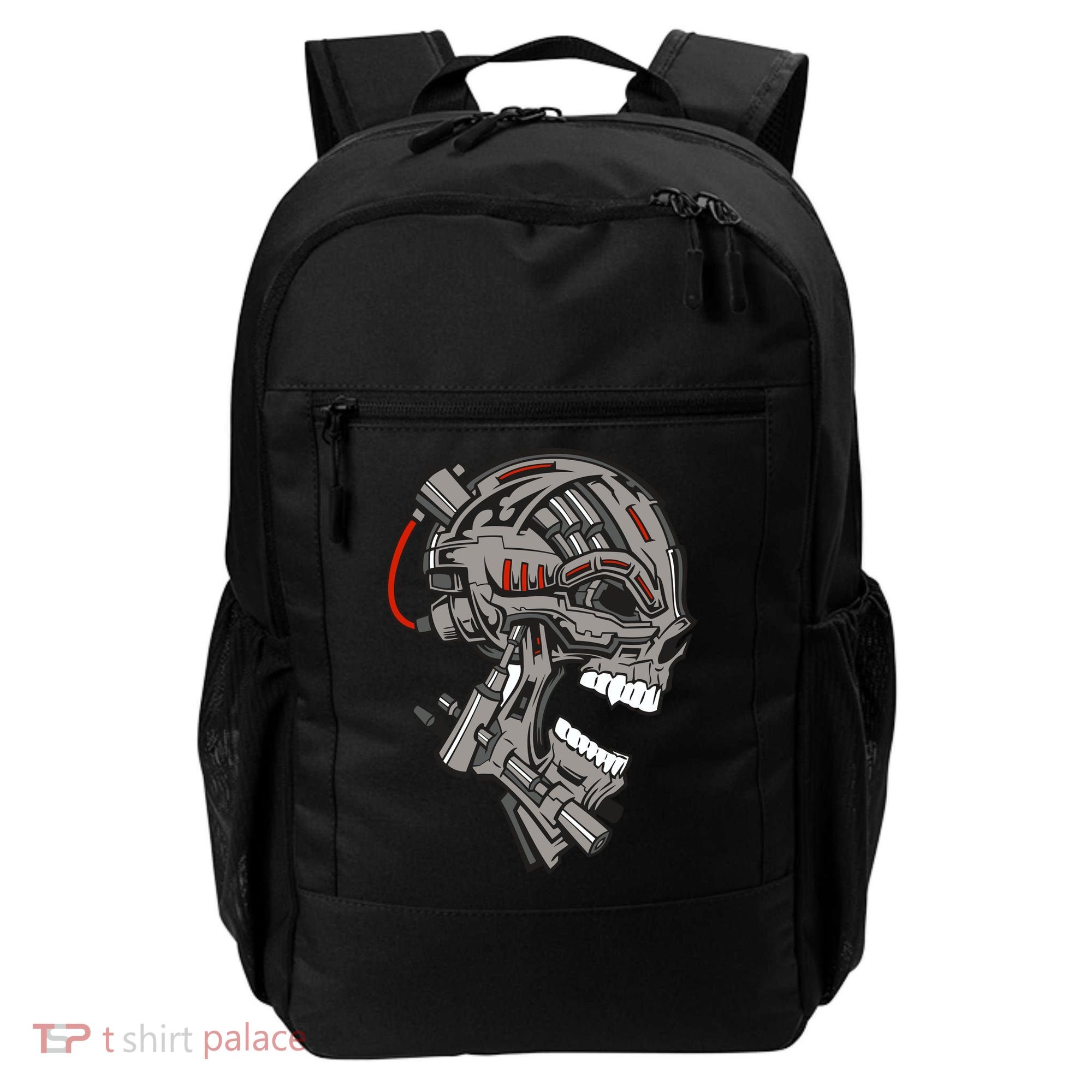 Terminator Skull Gun Head Backpack