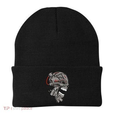 Terminator Skull Gun Head Beanie