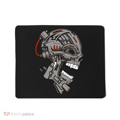 Terminator Skull Gun Head Mousepad