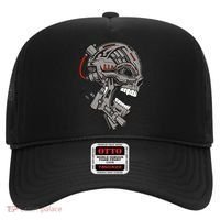 Terminator Skull Gun Head Hat thumb 0