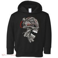 Terminator Skull Gun Head Toddler Hoodie thumb 0