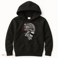 Terminator Skull Gun Head Kids Hoodie thumb 0