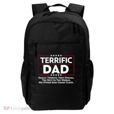 Terrific Dad Fathers Day Backpack