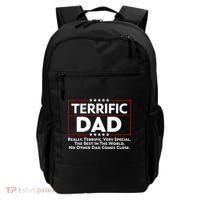 Terrific Dad Fathers Day Backpack thumb 0