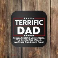Terrific Dad Fathers Day Coaster thumb 0