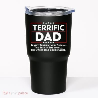 Terrific Dad Fathers Day Tumbler
