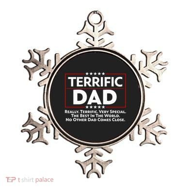 Terrific Dad Fathers Day Ornament