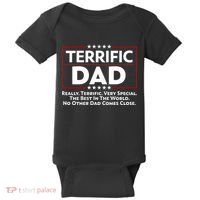 Terrific Dad Fathers Day Baby Bodysuit thumb 0