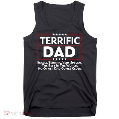 Terrific Dad Fathers Day Tank Top
