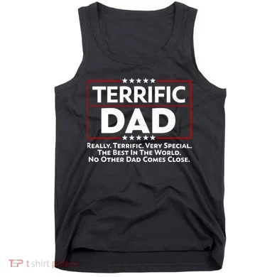 Terrific Dad Fathers Day Tank Top