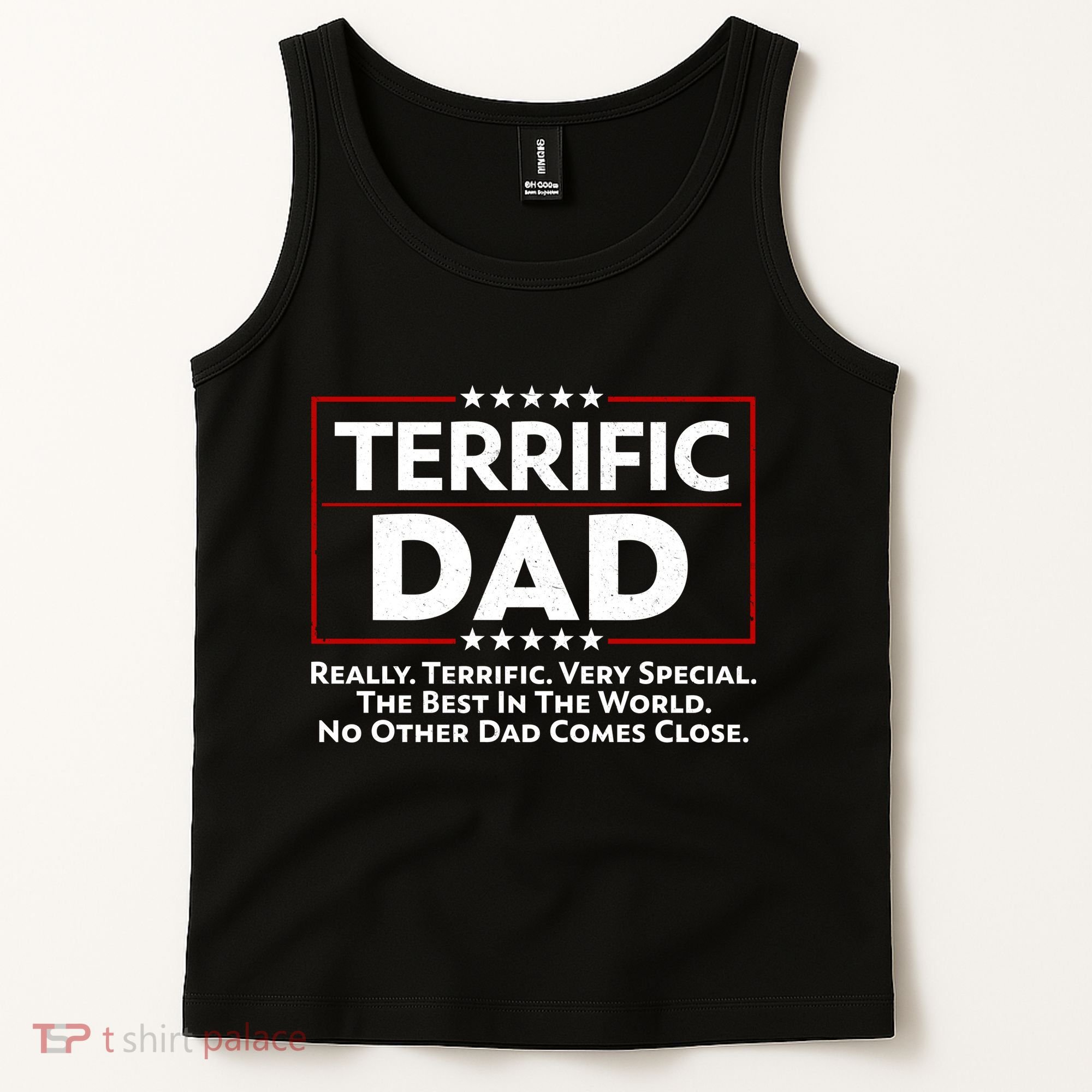 Terrific Dad Fathers Day Tank Top