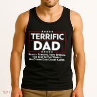 Terrific Dad Fathers Day Tank Top thumb 3