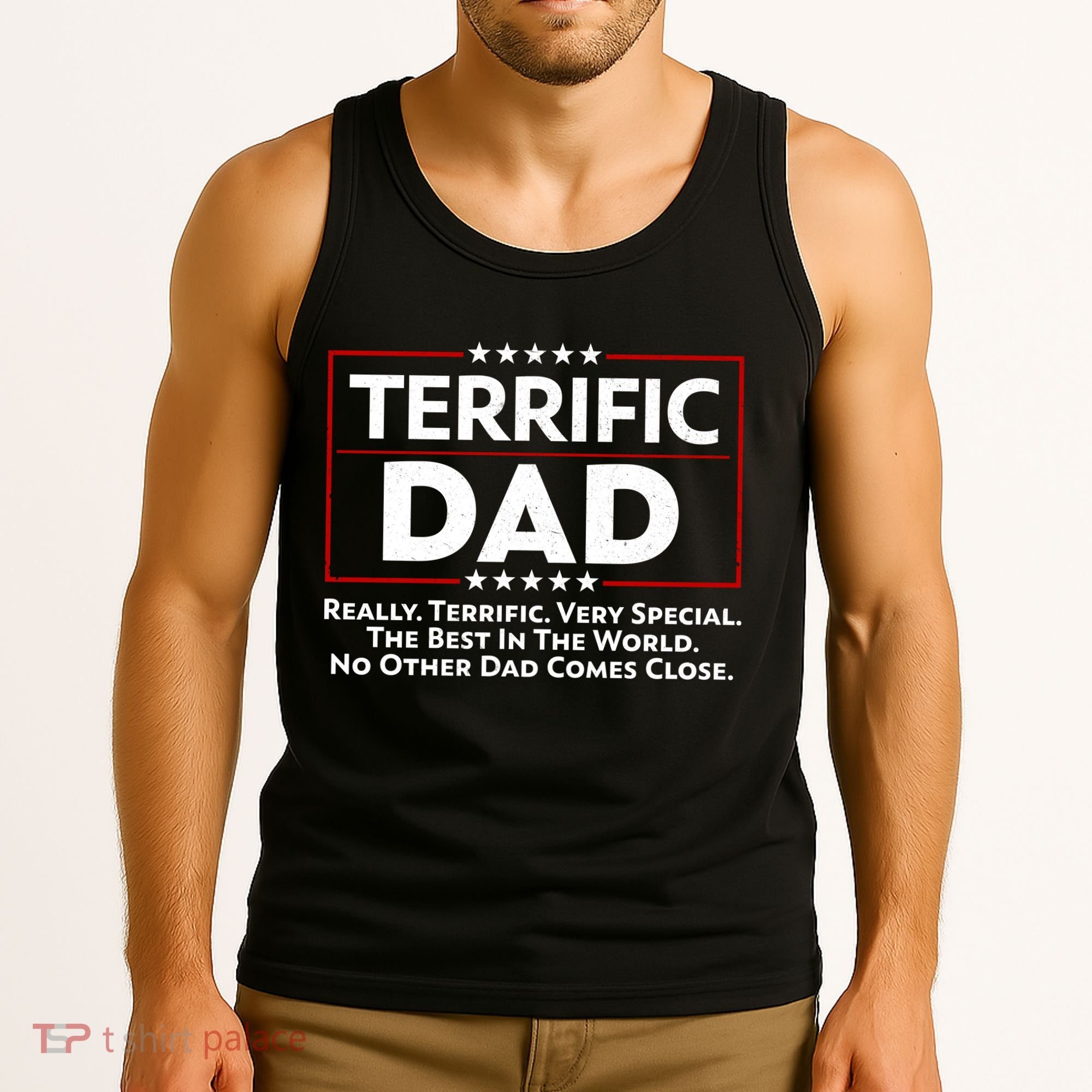 Terrific Dad Fathers Day Tank Top