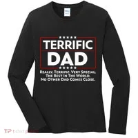 Terrific Dad Fathers Day Women's Long Sleeve Shirt thumb 0
