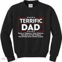 Terrific Dad Fathers Day Kids Sweatshirt thumb 0