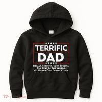 Terrific Dad Fathers Day Kids Hoodie thumb 0