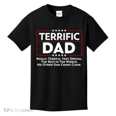 Terrific Dad Fathers Day Kids T-Shirt